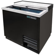 True T-36-GC-HC 1 Section Glass Chiller w/ 180 Mug Capacity, Black, 115v