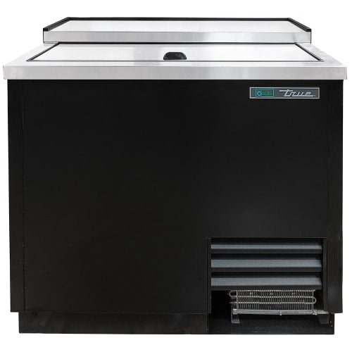 True T-36-GC-HC 1 Section Glass Chiller w/ 180 Mug Capacity, Black, 115v