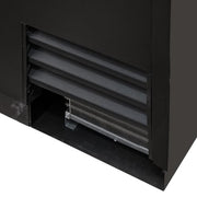 True T-36-GC-HC 1 Section Glass Chiller w/ 180 Mug Capacity, Black, 115v