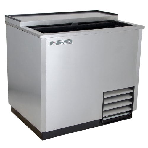 True T-36-GC-S-HC 1 Section Glass Chiller w/ 180 Mug Capacity, Stainless, 115v