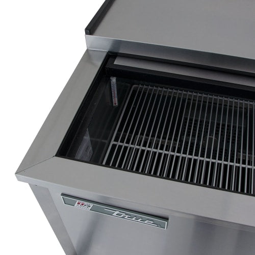 True T-36-GC-S-HC 1 Section Glass Chiller w/ 180 Mug Capacity, Stainless, 115v