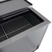 True T-36-GC-S-HC 1 Section Glass Chiller w/ 180 Mug Capacity, Stainless, 115v