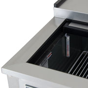 True T-36-GC-S-HC 1 Section Glass Chiller w/ 180 Mug Capacity, Stainless, 115v