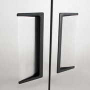 True T-43-HC 47" Two Section Reach In Refrigerator, (2) Left/Right Hinge Solid Doors, 115v