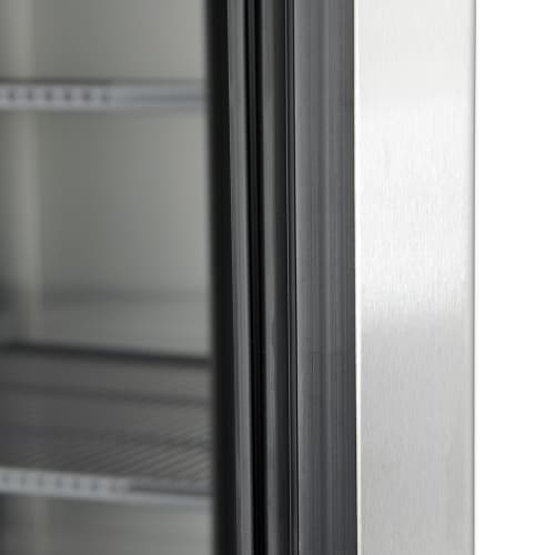 True T-49-HC 54" Two Section Reach In Refrigerator, (2) Left/Right Hinge Solid Doors, 115v