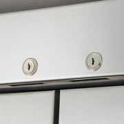 True T-49-HC 54" Two Section Reach In Refrigerator, (2) Left/Right Hinge Solid Doors, 115v
