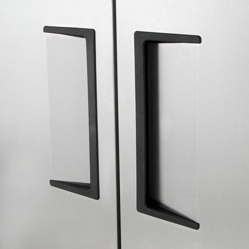 True T-49-HC 54" Two Section Reach In Refrigerator, (2) Left/Right Hinge Solid Doors, 115v