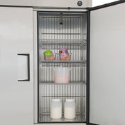 True T-49DT-HC 54 1/8" Two Section Commercial Combo Refrigerator Freezer - Solid Doors, Dual Temp, 115v