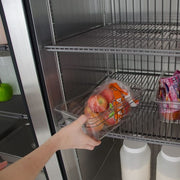 True T-49DT-HC 54 1/8" Two Section Commercial Combo Refrigerator Freezer - Solid Doors, Dual Temp, 115v