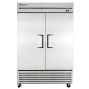 True T-49F-HC 54 1/8" T Series Two Section Reach In Freezer, (2) Left/Right Hinge Solid Doors, 115v