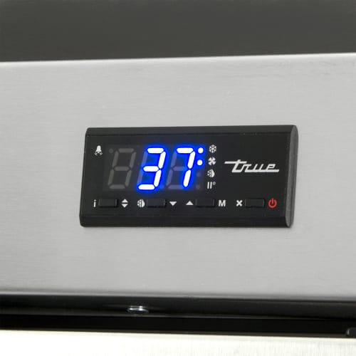 True T-49F-HC 54 1/8" T Series Two Section Reach In Freezer, (2) Left/Right Hinge Solid Doors, 115v