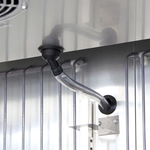 True T-49F-HC 54 1/8" T Series Two Section Reach In Freezer, (2) Left/Right Hinge Solid Doors, 115v