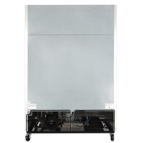 True T-49G-HC~FGD01 54" Two Section Reach In Refrigerator, (2) Left/Right Hinge Glass Doors, 115v