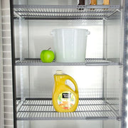 True T-49G-HC~FGD01 54" Two Section Reach In Refrigerator, (2) Left/Right Hinge Glass Doors, 115v