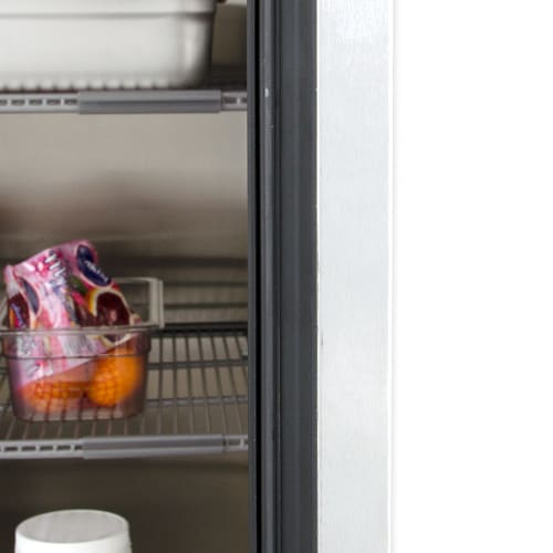 True T-72-HC 78 1/10" Three Section Reach In Refrigerator, (3) Left/Right Hinge Solid Doors, 115v