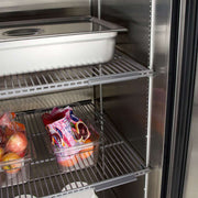 True T-72-HC 78 1/10" Three Section Reach In Refrigerator, (3) Left/Right Hinge Solid Doors, 115v