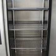 True T-72-HC 78 1/10" Three Section Reach In Refrigerator, (3) Left/Right Hinge Solid Doors, 115v
