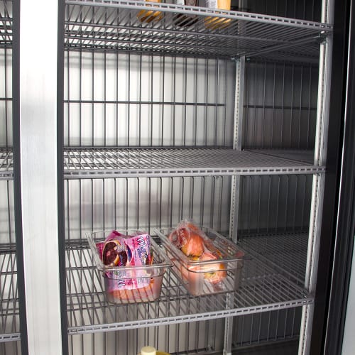 True T-72F-HC 78 1/8" T Series Three Section Reach In Freezer, (3) Left/Right Hinge Solid Doors, 115v