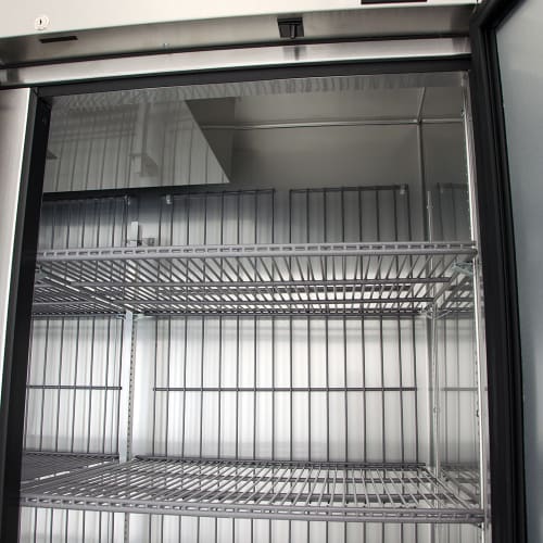 True T-72F-HC 78 1/8" T Series Three Section Reach In Freezer, (3) Left/Right Hinge Solid Doors, 115v