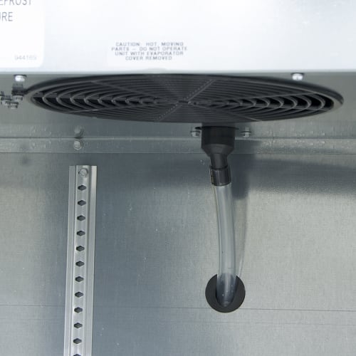 True TBB-4-HC 90 3/8" Bar Refrigerator - 3 Swinging Solid Doors, Black, 115v