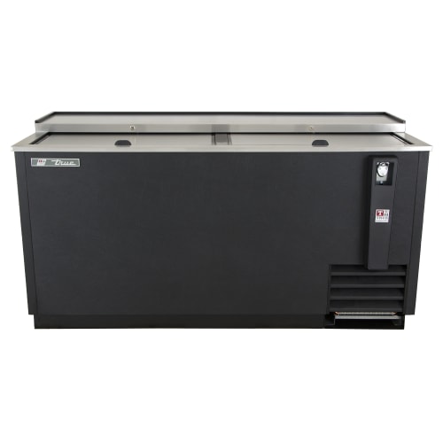 True TD-65-24-HC 65" Forced Air Bottle Cooler - Holds (528) 12 oz Bottles, Lid Locks, 115v