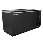 True TD-65-24-HC 65" Forced Air Bottle Cooler - Holds (528) 12 oz Bottles, Lid Locks, 115v
