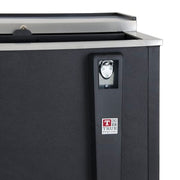 True TD-65-24-HC 65" Forced Air Bottle Cooler - Holds (528) 12 oz Bottles, Lid Locks, 115v