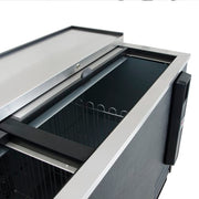 True TD-65-24-HC 65" Forced Air Bottle Cooler - Holds (528) 12 oz Bottles, Lid Locks, 115v