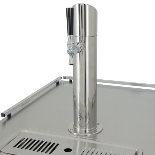 True TDD-1-HC 24" Kegerator Beer Dispenser w/ (1) Keg Capacity - (1) Column, Black, 115v