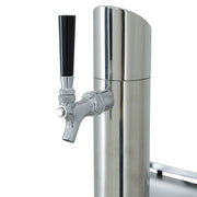 True TDD-1-HC 24" Kegerator Beer Dispenser w/ (1) Keg Capacity - (1) Column, Black, 115v