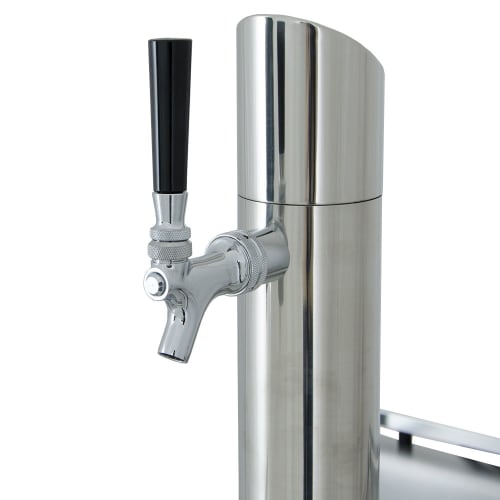True TDD-1-HC 24" Kegerator Beer Dispenser w/ (1) Keg Capacity - (1) Column, Black, 115v