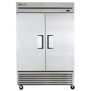 True TS-49-HC 54 1/10" Two Section Reach In Refrigerator, (2) Left/Right Hinge Solid Doors, 115v