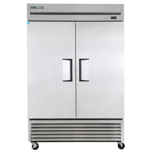 True TS-49-HC 54 1/10" Two Section Reach In Refrigerator, (2) Left/Right Hinge Solid Doors, 115v