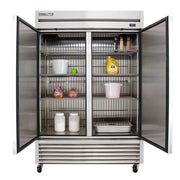 True TS-49F-HC 54 1/8" TS Series Two Section Reach In Freezer, (2) Left/Right Hinge Solid Doors, 115v