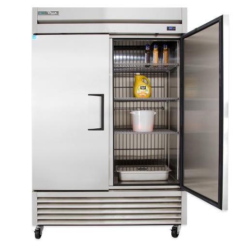 True TS-49F-HC 54 1/8" TS Series Two Section Reach In Freezer, (2) Left/Right Hinge Solid Doors, 115v