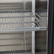 True TS-72-HC 78 1/10" Three Section Reach In Refrigerator, (3) Left/Right Hinge Solid Doors, 115v