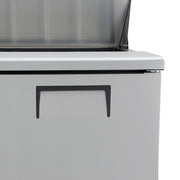 True TSSU-60-16-HC 60" TSSU Series Sandwich/Salad Prep Table w/ Refrigerated Base, 115v