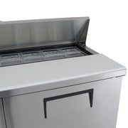 True TSSU-60-16-HC 60" TSSU Series Sandwich/Salad Prep Table w/ Refrigerated Base, 115v