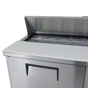 True TSSU-60-16-HC 60" TSSU Series Sandwich/Salad Prep Table w/ Refrigerated Base, 115v