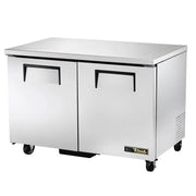 True TUC-48-HC 48" W Undercounter Refrigerator w/ (2) Sections & (2) Doors, 115v