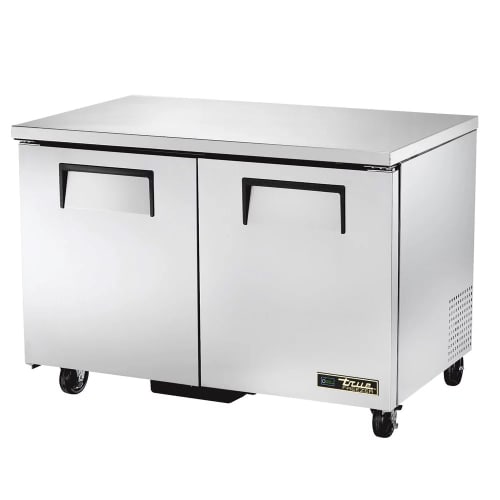 True TUC-48-HC 48" W Undercounter Refrigerator w/ (2) Sections & (2) Doors, 115v