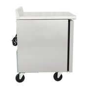 True TWT-27F-HC 28" W Worktop Freezer w/ (1) Section & (1) Right Hinge Door, 115v