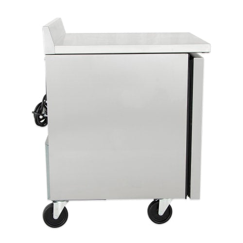 True TWT-27F-HC 28" W Worktop Freezer w/ (1) Section & (1) Right Hinge Door, 115v