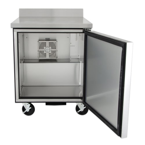 True TWT-27F-HC 28" W Worktop Freezer w/ (1) Section & (1) Right Hinge Door, 115v
