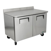 True TWT-48-HC 48" Worktop Refrigerator w/ (2) Sections, 115v