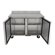 True TWT-48-HC 48" Worktop Refrigerator w/ (2) Sections, 115v