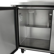 True TWT-48-HC 48" Worktop Refrigerator w/ (2) Sections, 115v