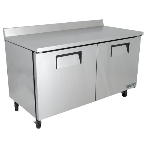 True TWT-60-HC 60" Worktop Refrigerator w/ (2) Sections, 115v