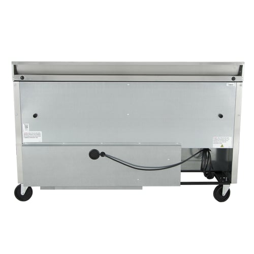 True TWT-60F-HC 60 1/2" W Worktop Freezer w/ (2) Sections & (2) Doors, 115v