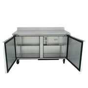 True TWT-60F-HC 60 1/2" W Worktop Freezer w/ (2) Sections & (2) Doors, 115v